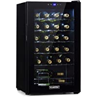 Los mejores  - Klarstein Shiraz Uno - Nevera para vinos- 5-18 °C- 42 dB- Panel táctil- Iluminación LED- Altura regulable- Eficiencia…